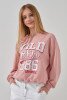 Світшот з принтом для дівчинки LAWA P-GB02313 122 см Рожевий shop (2000999143861)