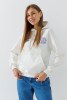 Худі з принтом жіночий LAWA P-WB02377 XS Молочний shop (2000991050549)
