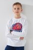 Лонгслів з принтом для хлопчика LAWA P-BB02308 122 см Білий shop (2000991042629)