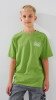 Футболка з принтом Reality для хлопчика LAWA P-BB02315 134 см Оливковий shop (2000999200007)