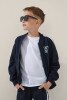 Бомбер з принтом для хлопчика LAWA P-BB02313 128 см Темно-синій shop (2000999153532)