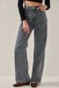Джинси Regular fit жіночі LAWA WBC02454 42 Графітовий shop (2000999137631)