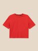 Футболка однотонна жіноча LAWA WBC02533 2XL Червоний shop (2000999638114)