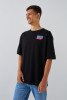 Футболка з принтом чоловіча LAWA P-MB02333 XL Чорний shop (2000999157714)