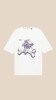 Футболка з принтом чоловіча LAWA P-MB02359 L Молочний shop (2000999456879)