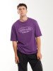 Футболка з принтом чоловіча LAWA P-MB02363 L Сливовий shop (2000999576065)
