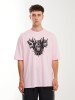 Футболка з принтом чоловіча LAWA P-MB02382 S Рожевий shop (2000999610295)