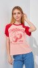 Футболка з принтом для дiвчинки LAWA P-GB02323 134 см Рожевий shop (2000999239229)