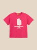 Футболка з принтом для дiвчинки LAWA P-GB02350 152 см Малиновий shop (2000999613302)