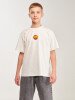 Футболка з принтом для хлопчика LAWA P-BB02349 158 см Молочний shop (2000999633126)