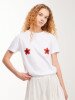 Футболка з принтом жіноча LAWA P-WB02420 XS Білий shop (2000999618215)