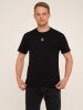 Футболка з принтом чоловіча Герб білий LAWA E-MB02307 2XL Чорний shop (2000990242723)