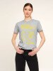 Футболка з принтом Фрукти жіноча LAWA P-WB02353 S Сірий shop (2000990565372)