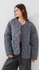 Куртка однотонна жіноча LAWA WBC02500 XL Сірий shop (2000999470776)