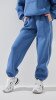Спортивні штани джогери однотонні жіночі LAWA WTC02450 M Сіро-синій shop (2000999384561)