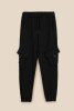 Спортивні штани однотонні для хлопчика LAWA BBC02322 134 см Чорний shop (2000991035881)