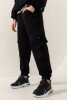 Спортивні штани однотонні для хлопчика LAWA BBC02322 158 см Чорний shop (2000991035935)