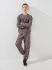 Спортивний костюм світшот+штани для хлопчика LAWA P-BB02338 146 см Коричневий-графітовий shop (2000999531286)