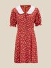Сукня з візерунком жіноча LAWA WTC02495 XL Червоний shop (2000999638879)