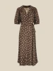 Сукня з візерунком жіноча LAWA WTC02592 M Шоколадний shop (2000999655180)