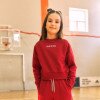 Світшот з принтом для дівчинки LAWA P-GB02316 140 см Червоний shop (2000991061835)
