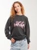 Світшот з принтом жіночий LAWA WBC02496 XS Графітовий shop (2000999613890)