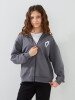 Толстовка з принтом для дівчинки LAWA P-GB02343 140 см Графітовий shop (2000999564109)