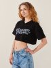 Топ з принтом жіночий LAWA P-WT02315 M Чорний shop (2000999610257)