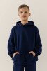 Худі однотонний для хлопчика LAWA BBC02319 128 см Синій shop (2000990998712)