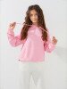 Худі з принтом для дівчинки LAWA P-GB02344 140 см Рожевий shop (2000999558856)