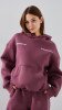 Худі з принтом жіночий LAWA P-WT02308 L Сливовий shop (2888000030306)