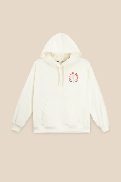 Худі з принтом для дівчинки LAWA P-GB02311 122 см Молочний shop (2000991041554)
