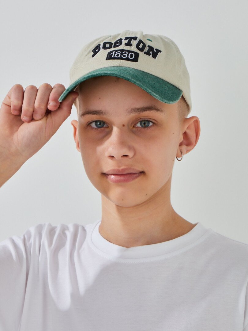 Бейсболка для хлопчика LAWA BTA38486-2-50 One Size Молочно-зелений shop (2000999471278)  Фото №0