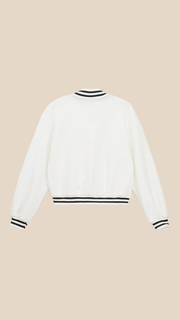 Бомбер для дівчинки LAWA P-GB02347 140 см Молочний shop (2000999562785)  Фото №2