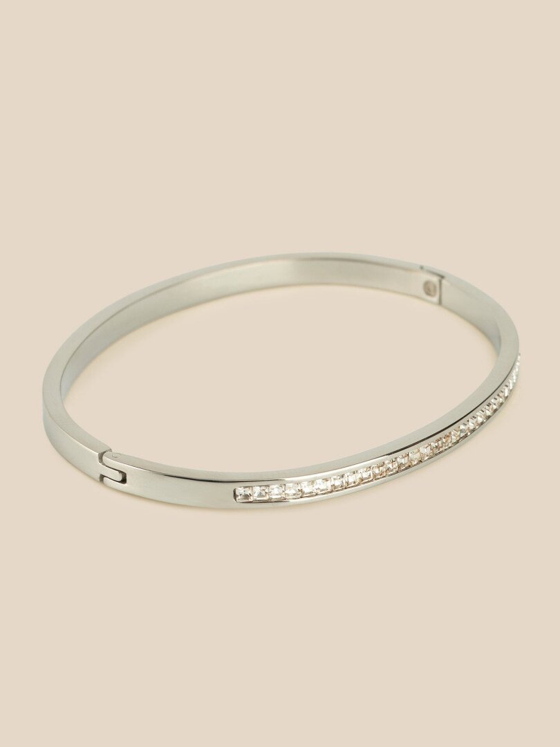 Браслет зі стразами База жіночий LAWA WBJ02615 Срібний shop (2000999550607)