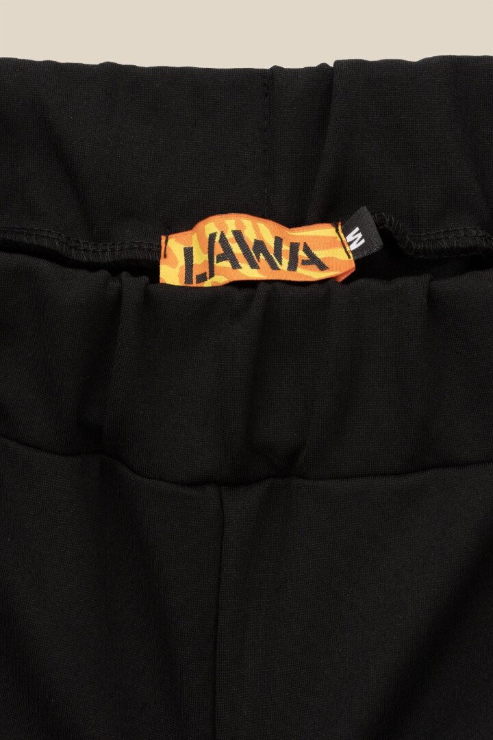 Штани палаццо однотонні жіночі LAWA WBC02364 S Чорний shop (2000990373830)  Фото №7