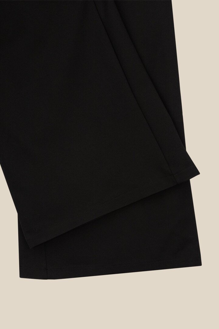 Штани палаццо однотонні жіночі LAWA WBC02364 S Чорний shop (2000990373830)  Фото №9