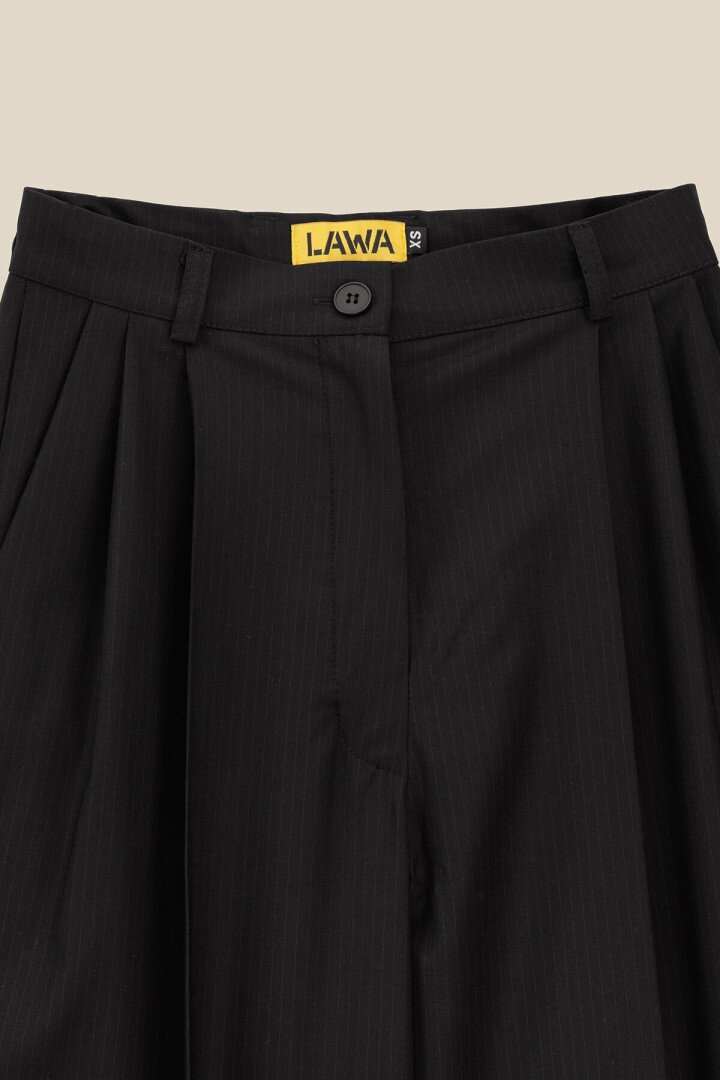 Штани палаццо з візерунком жіночі LAWA WTC02336 M Чорний shop (2000990770882)  Фото №6