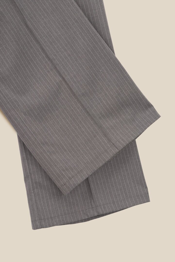 Штани прямі з візерунком жіночі LAWA WBC02447 S Сірий shop (2000990763440)  Фото №6
