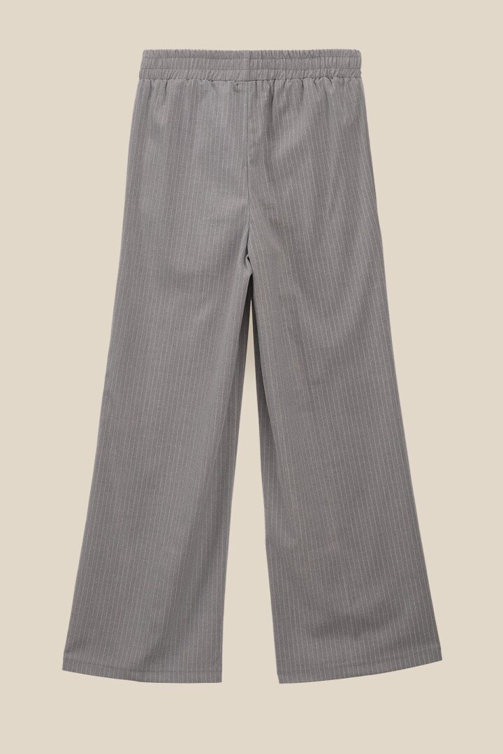 Штани прямі з візерунком жіночі LAWA WBC02447 S Сірий shop (2000990763440)  Фото №7