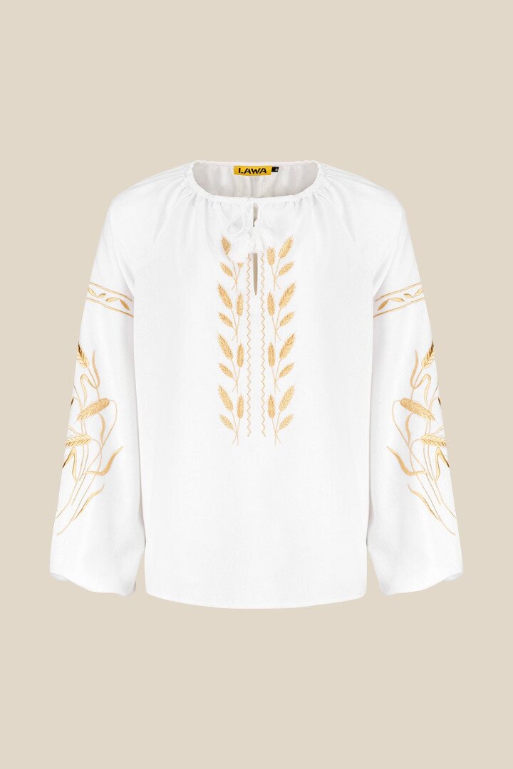 Вишиванка сорочка жіноча LAWA E-WB02319 XS Білий shop (2000999169878)