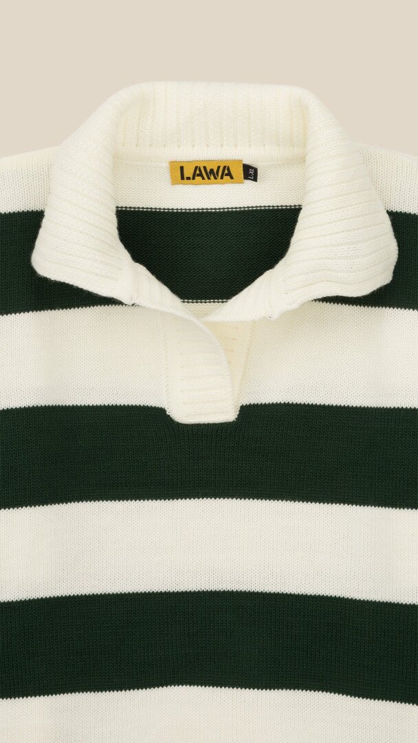 Джемпер з візерунком жіночий LAWA WTC08682 L/XL Зелено-молочний shop (2000999284588)  Фото №0