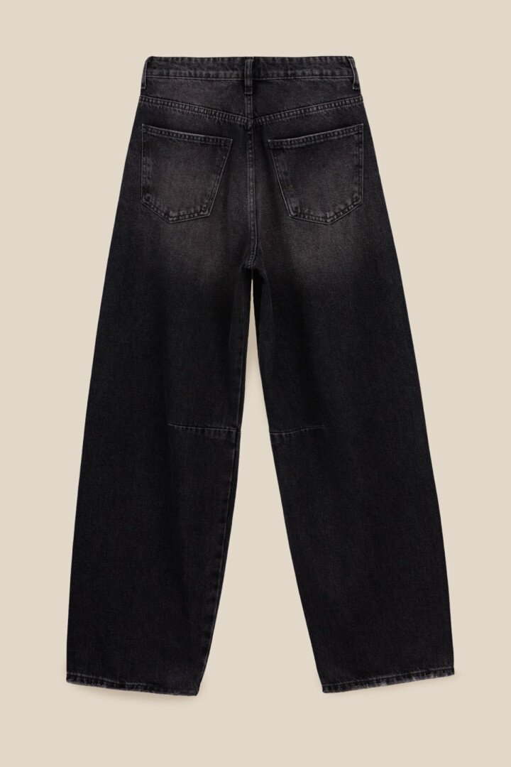 Джинси Baggy жіночі LAWA WTC02395 36 Графітовий shop (2000990765604)  Фото №7