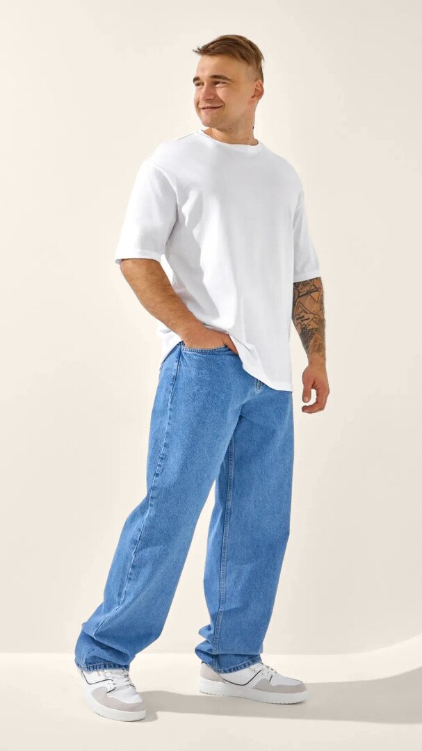 Джинси Baggy fit чоловічі LAWA MTC02306 31 Синій shop (2000999141454)  Фото №1