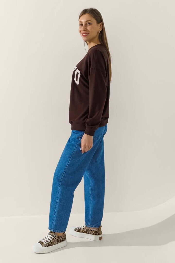Джинси Mom Fit жіночі LAWA WBC02449 34 Блакитний shop (2000991030237)  Фото №1