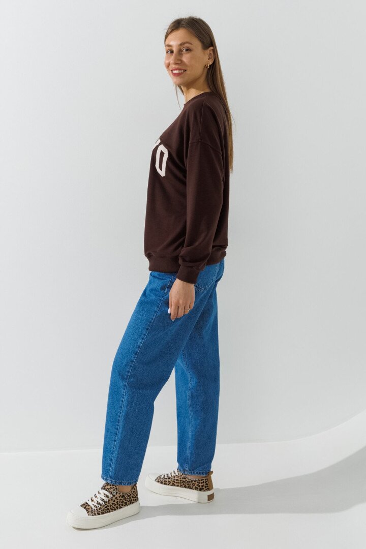Джинси Mom Fit жіночі LAWA WBC02449 34 Блакитний shop (2000991030237)  Фото №1