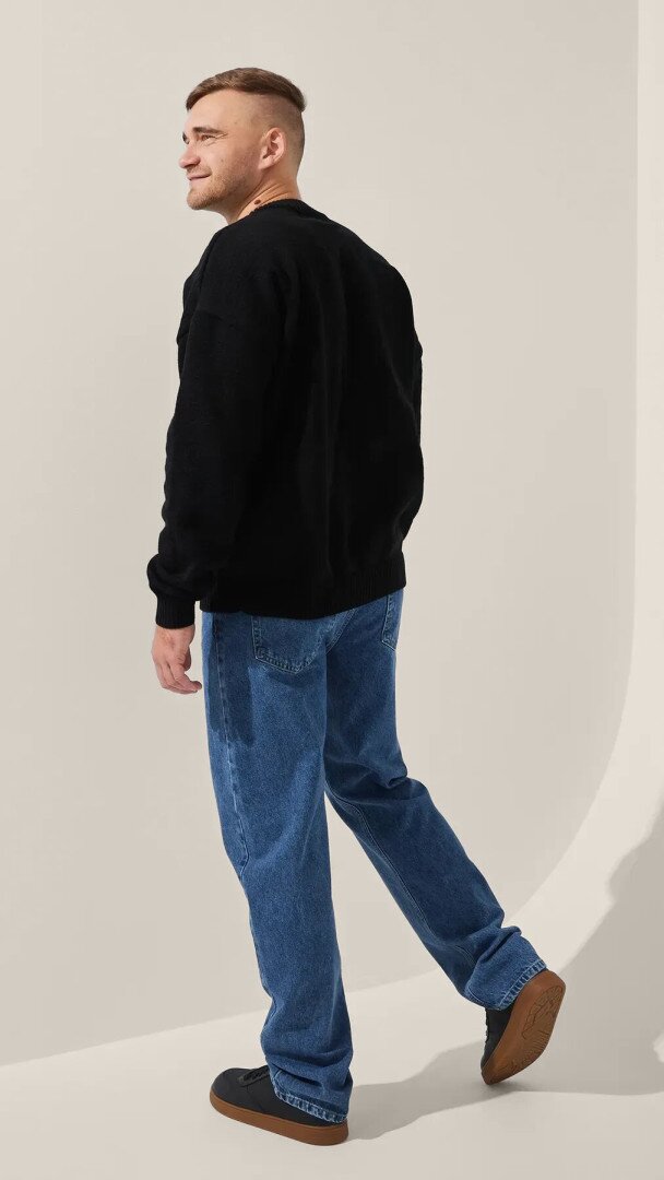 Джинси Regular fit чоловічі LAWA MBC02363 34 Темно-синій shop (2888000023339)  Фото №2