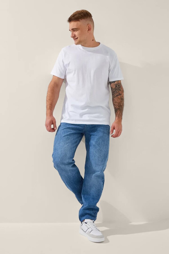 Джинси Slim Fit чоловічі LAWA MBC02364 33 Блакитний shop (2000999137303)  Фото №0