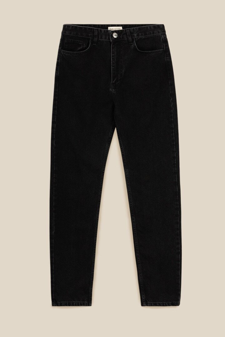 Джинси Slim Fit чоловічі LAWA MBC02364 32 Чорний shop (2000999137433)