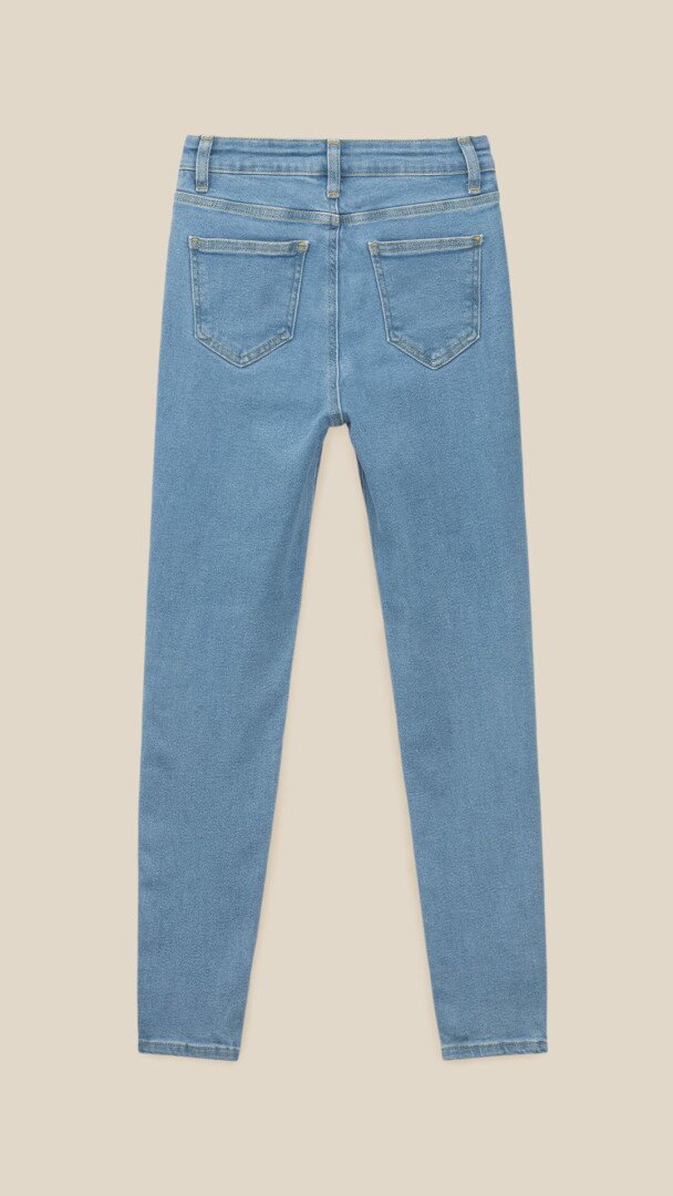 Джинси Slim Fit жіночі LAWA WBC02413 38 Світло-синій shop (2000999394270)  Фото №3